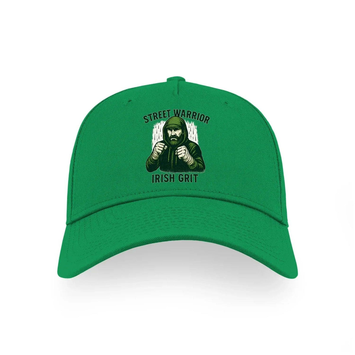 Irish Baseball Cap - Street Warrior 5 Matchday Headwear - Celtic Wolfwear