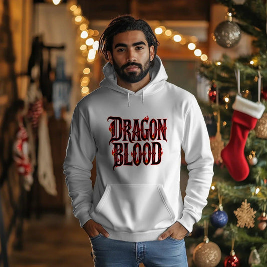 Welsh Dragon Hoodie - Blood UK Premium Unisex Streetwear - Celtic Wolfwear