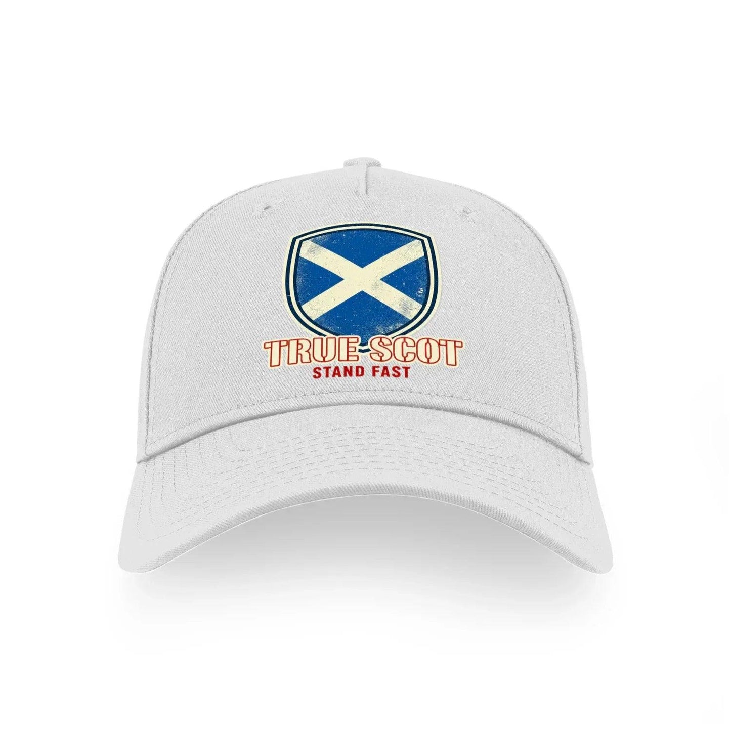 True Scot Stand Fast Scotland 5 Panel Sports Buckle Cap - Premium Scotland Hats and Caps - Celtic Wolfwear