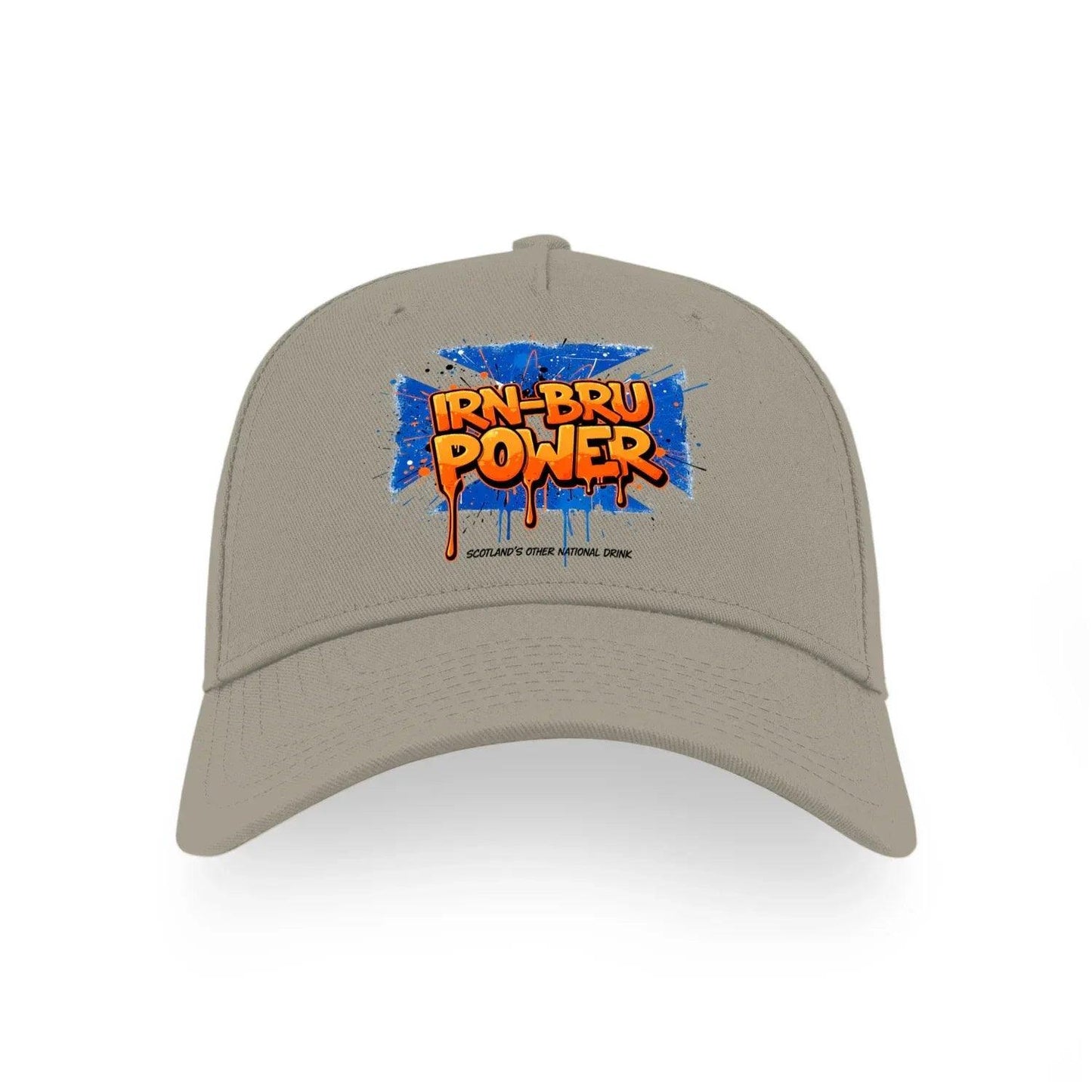 Iron Bru Power Scotland Sports Buckle Cap – Stylish Scotland Caps for Men and Women - Celtic Wolfwear