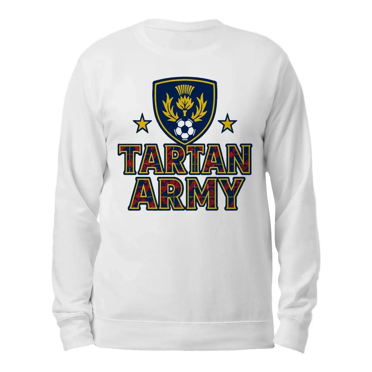 Tartan Army Scotland Football Fan Sweatshirt - Unisex Design - Celtic Wolfwear
