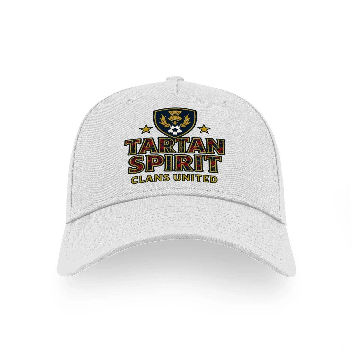 Tartan Spirit Clans United Football Scotland Sports Buckle Cap - Scotland Caps for Men and Women - Celtic Wolfwear