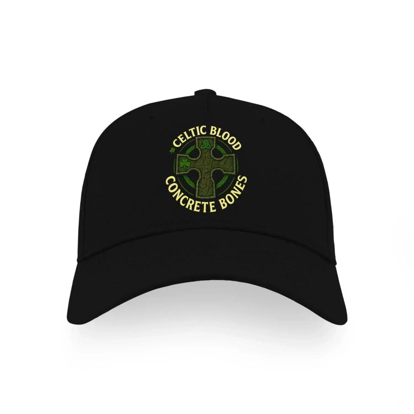 Celtic Caps Ireland - Celtic Blood Concrete Bones 5 Panel Sports Buckle Cap - Celtic Wolfwear