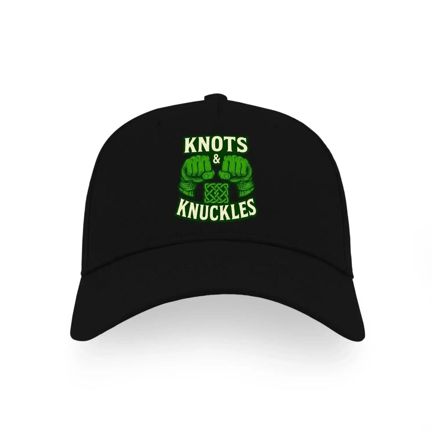 Knots & Knuckles Ireland 5 Panel Sports Buckle Cap - Celtic Caps Ireland - Celtic Wolfwear