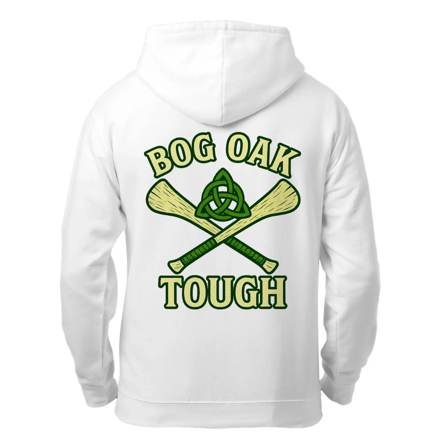 Bog Oak Zip Hoodie - Tough Unisex Design for Ultimate Comfort - - Celtic Wolfwear