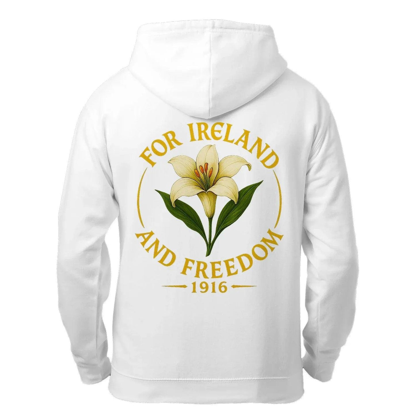 For Ireland and Freedom 1916 Unisex Zip Hoodie - Celtic Hoodies Ireland - Celtic Wolfwear
