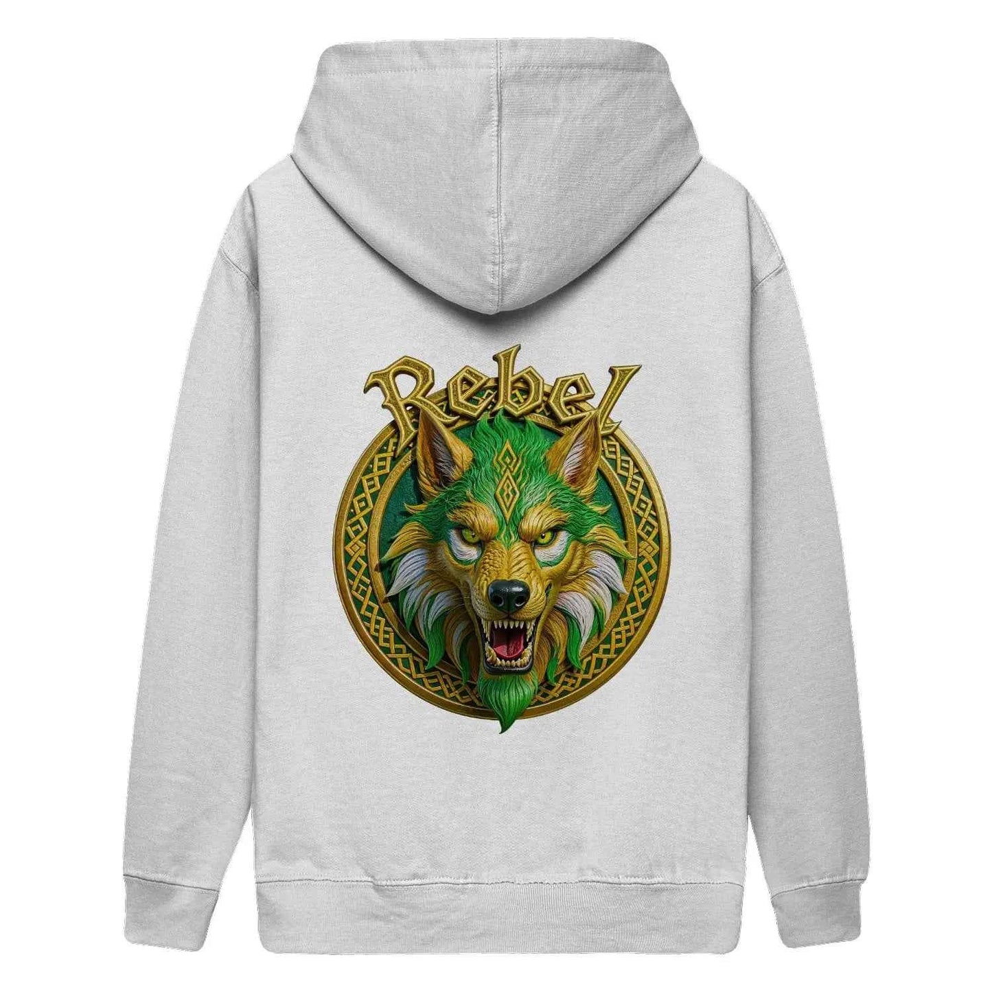Celtic Wolf Rebel Kids' Hoodie - - Celtic Wolfwear
