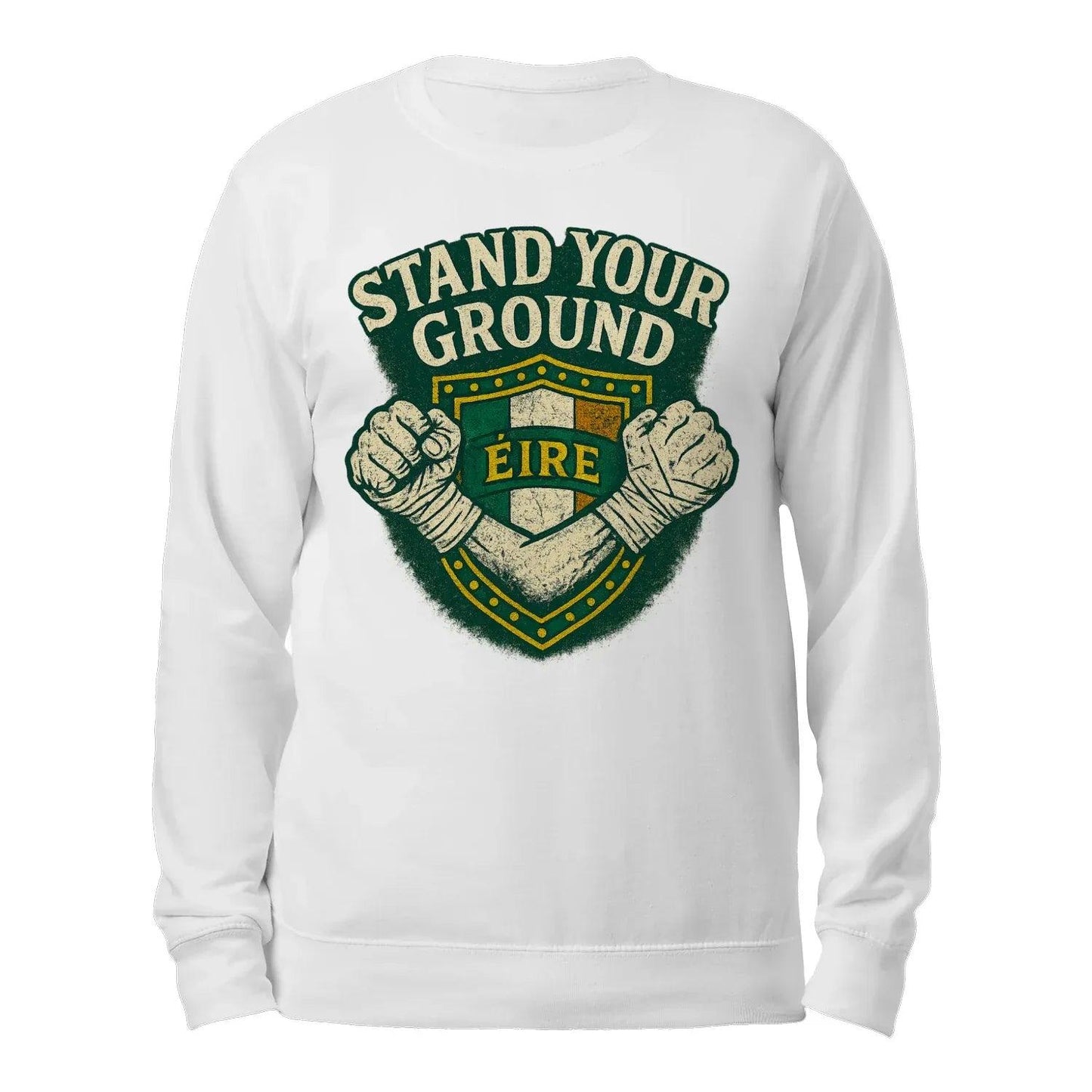 Stand Your Ground Classic Unisex Sweatshirt - Authentic Celtic Sweaters Ireland - Celtic Wolfwear