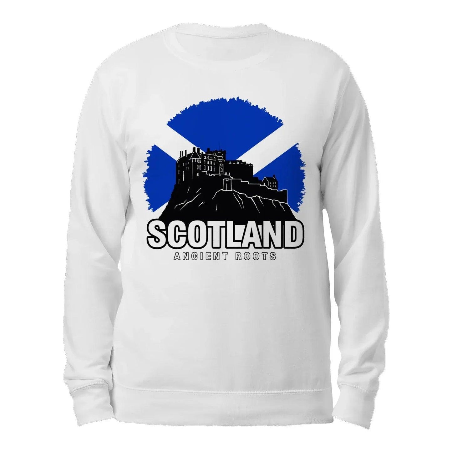 Scotland Ancient Roots Classic Unisex Sweatshirt - Stylish Scottish Sweaters for Adults - Celtic Wolfwear