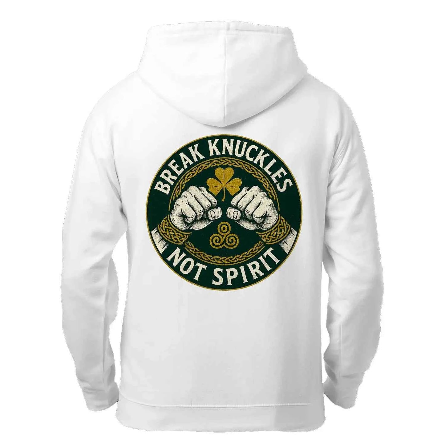 Break Knuckles Hoodie - Unisex Zip Hoodie for Comfort and Style - - Celtic Wolfwear