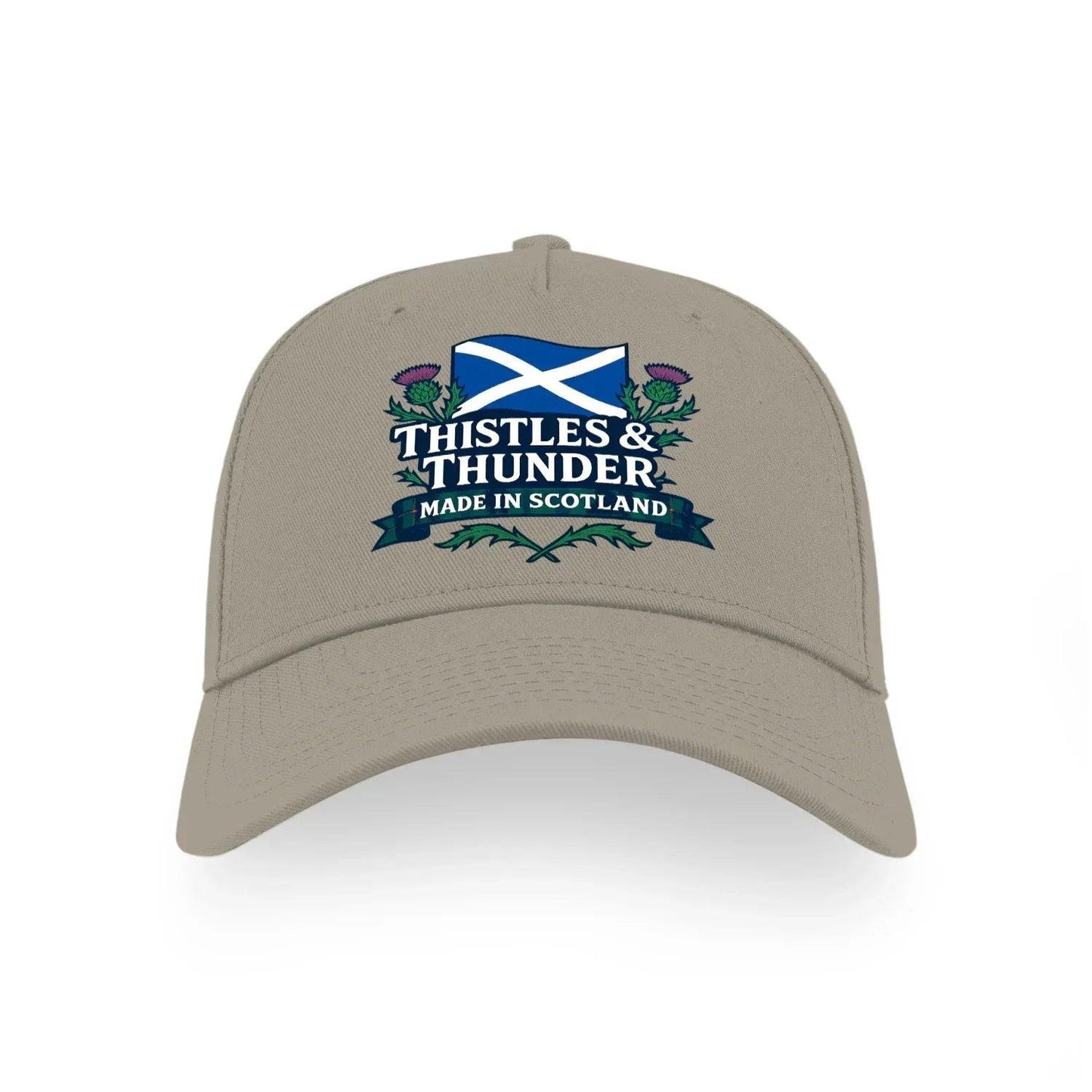 Thunder & Thistles Scotland Football Baseball Cap for Fans - Celtic Wolfwear