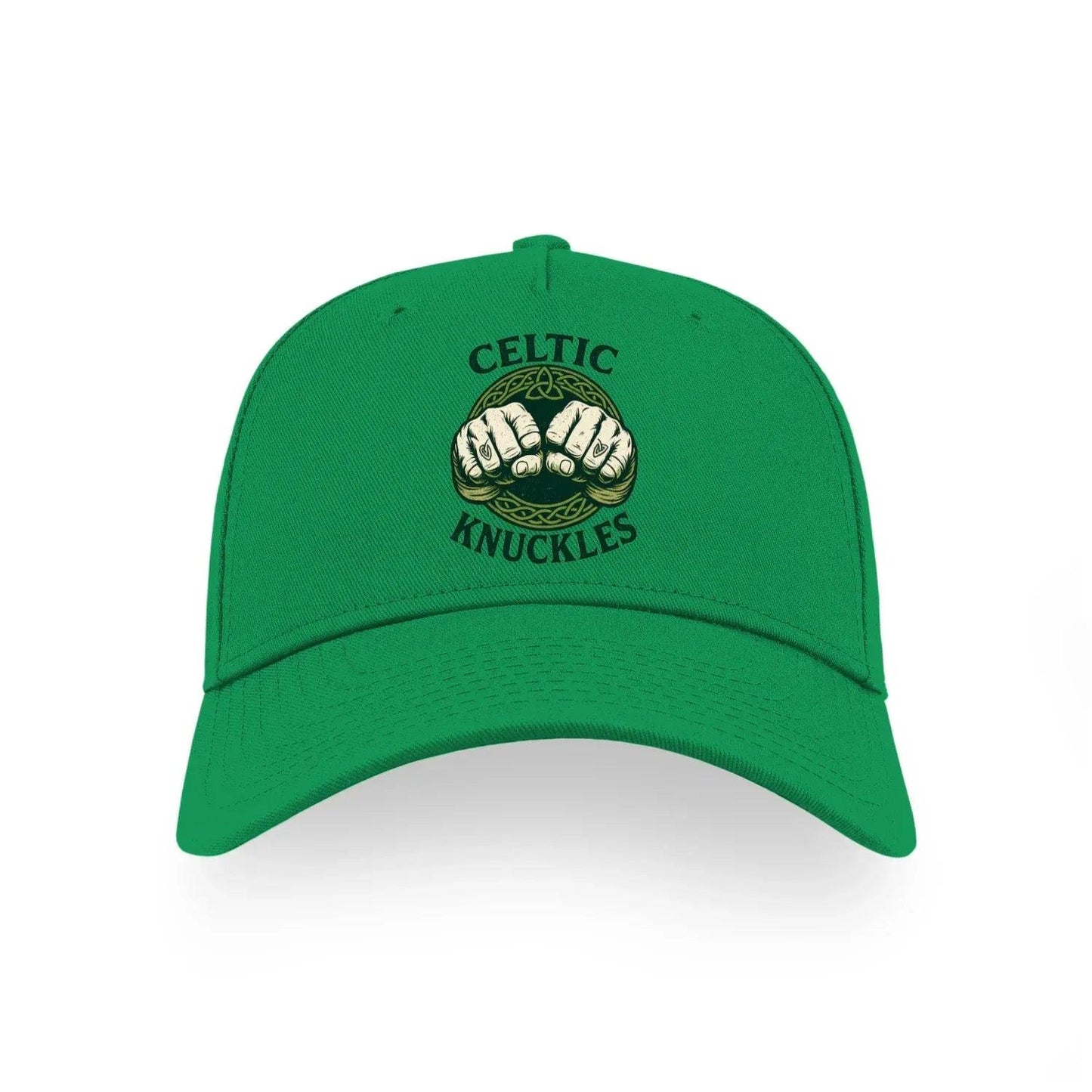 Celtic Knuckles Ireland 5 Panel Sports Buckle Cap - Authentic Celtic Caps Ireland - Celtic Wolfwear