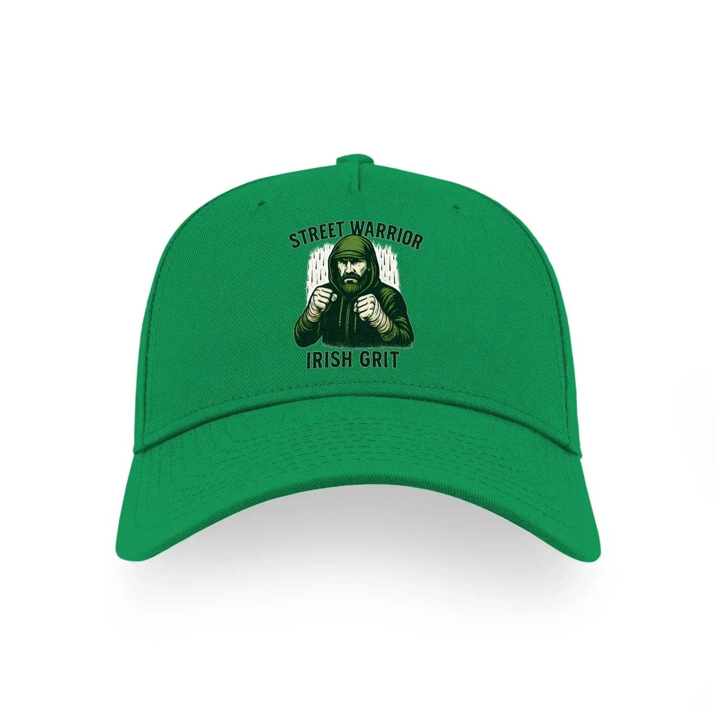 Street Warrior Ireland 5 Panel Sports Buckle Cap - Premium Celtic Caps Ireland - Celtic Wolfwear