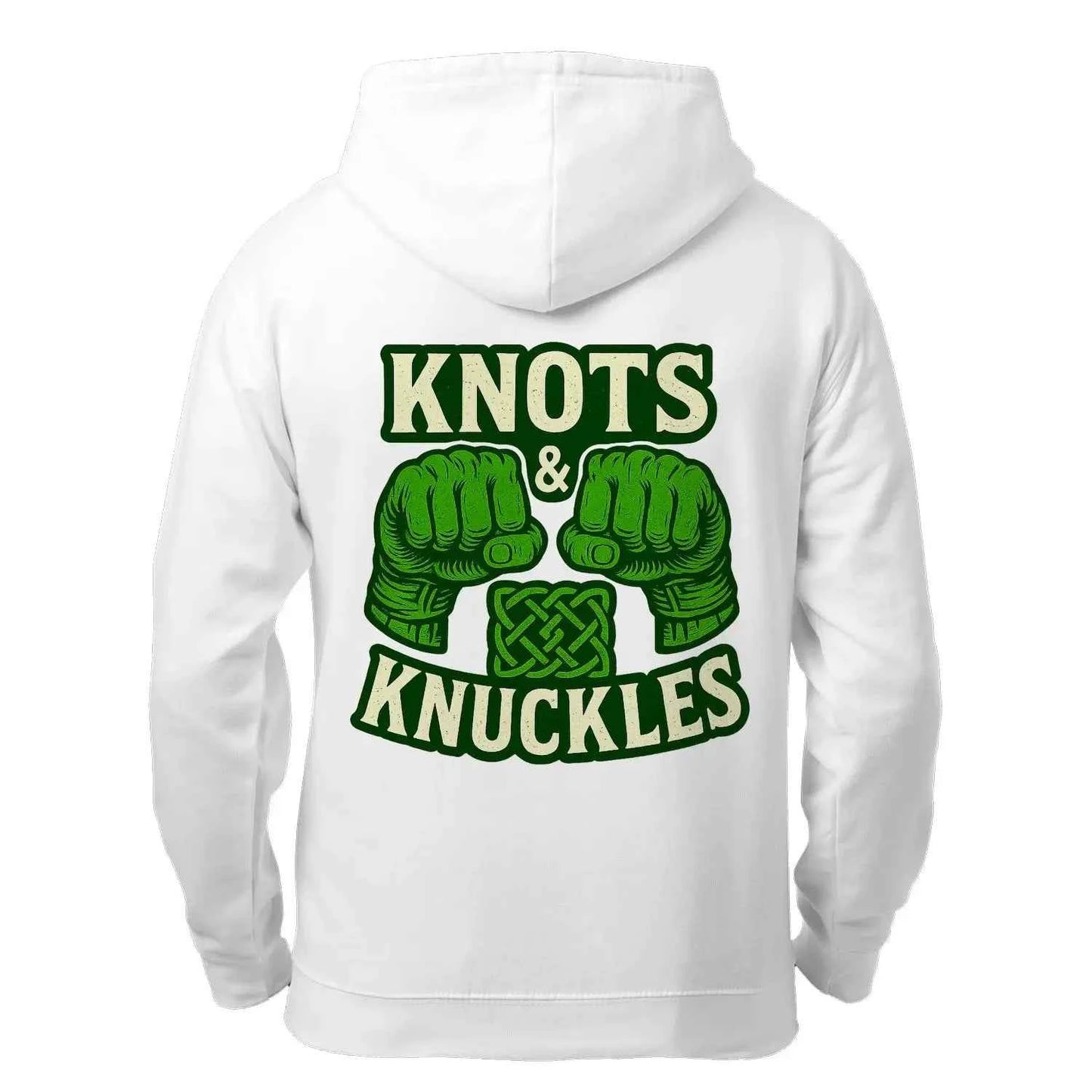 Knots & Knuckles Zip Hoodie No.1 - Unisex Comfort and Style - - Celtic Wolfwear