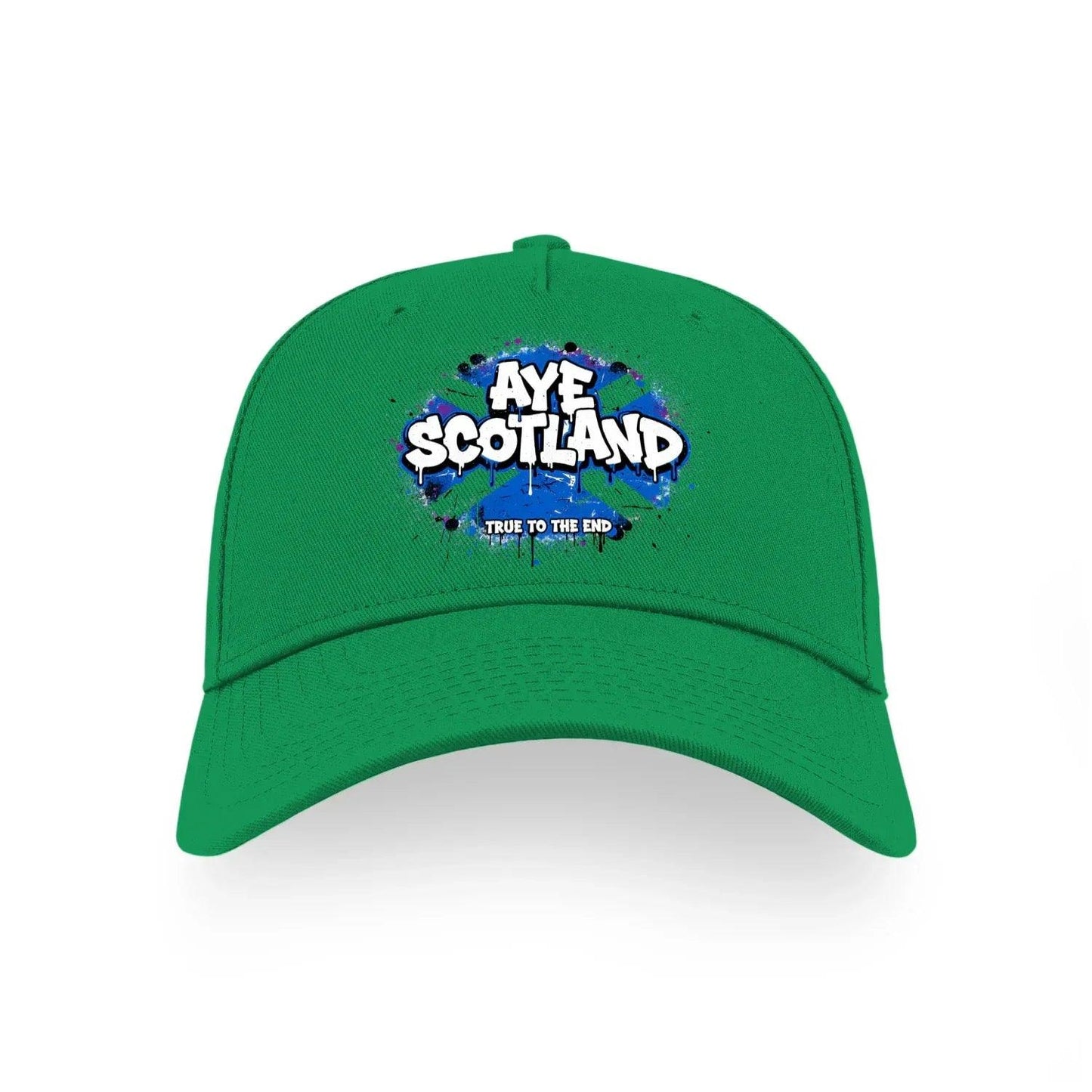 Aye Scotland 5 Panel Sports Buckle Cap - Fashionable Aye Scotland Caps for Men and Women - Celtic Wolfwear