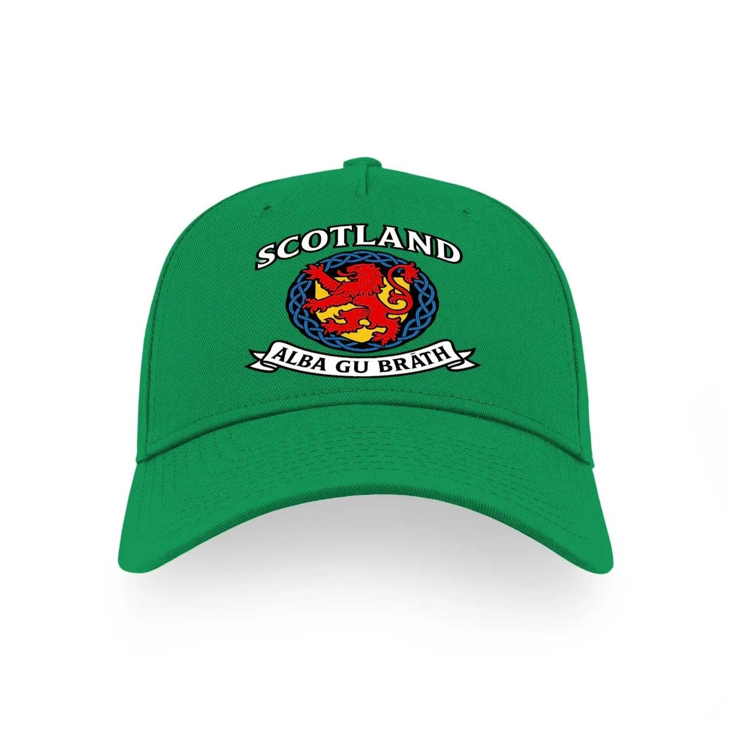 Scotland Alba Gu Brath 5 Panel Sports Buckle Cap - Stylish Scotland Caps for Men and Women - Celtic Wolfwear