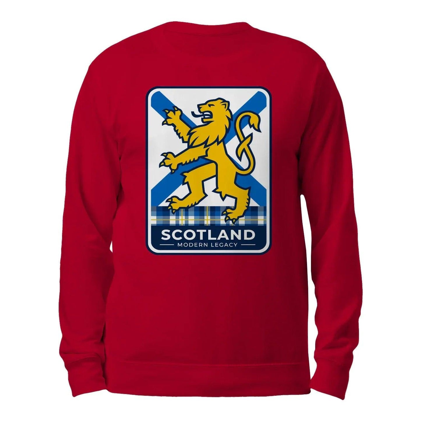 Scotland Sweaters for Adults - Modern Legacy Classic Unisex Sweatshirt - Celtic Wolfwear