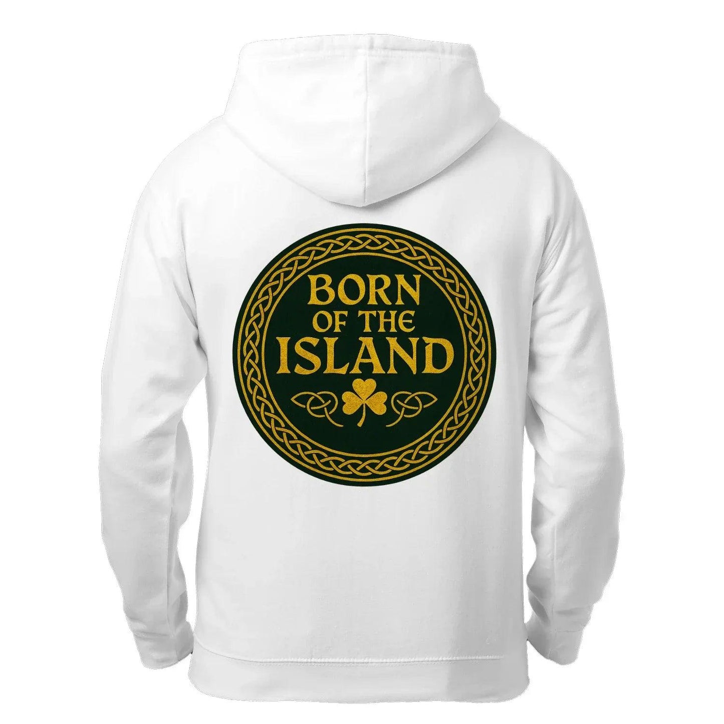 Born of the Island Celtic Hoodies Ireland Unisex Zip Hoodie - Celtic Wolfwear