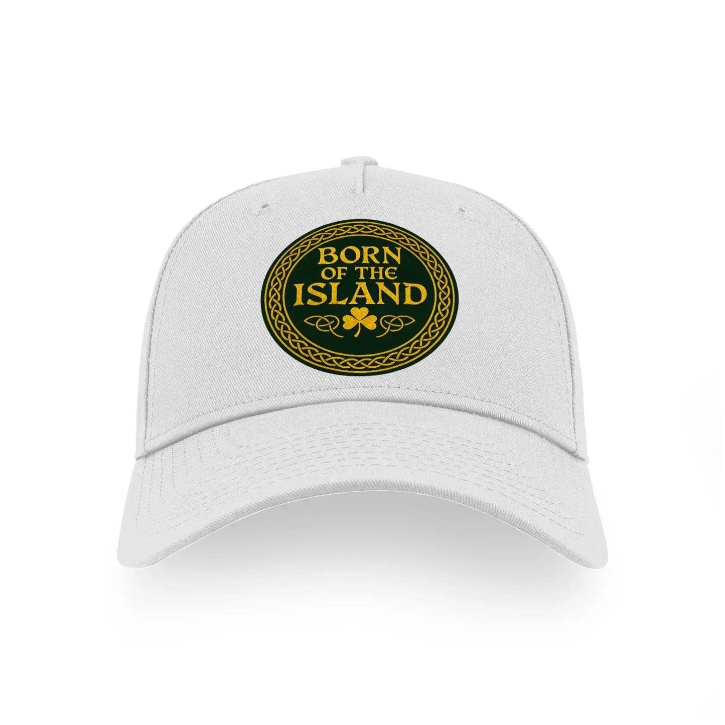 Born of the Island Ireland 5 Panel Sports Buckle Cap - Stylish Irish Baseball Caps - Celtic Wolfwear