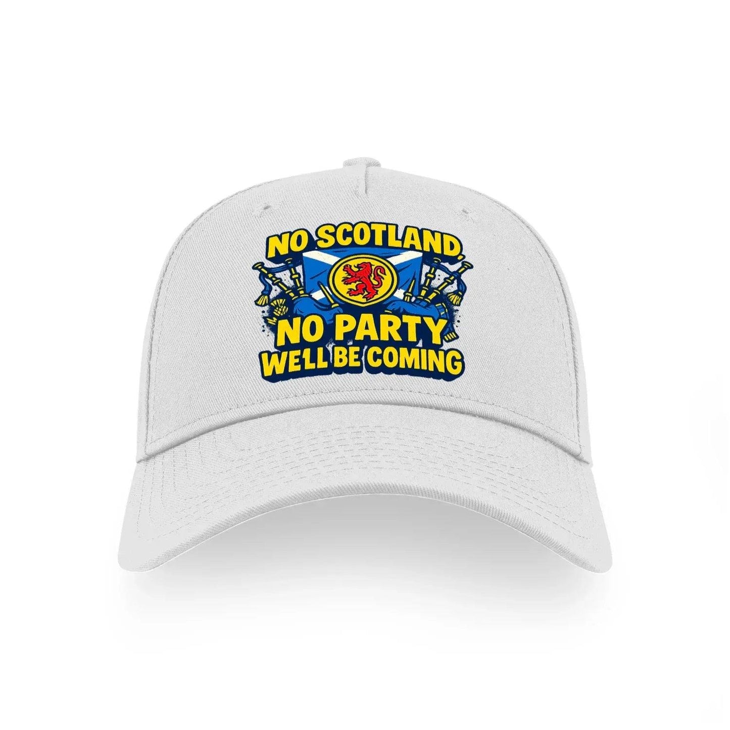 No Scotland No Party Football Sports Cap - Stylish Scotland Caps for Men and Women - Celtic Wolfwear