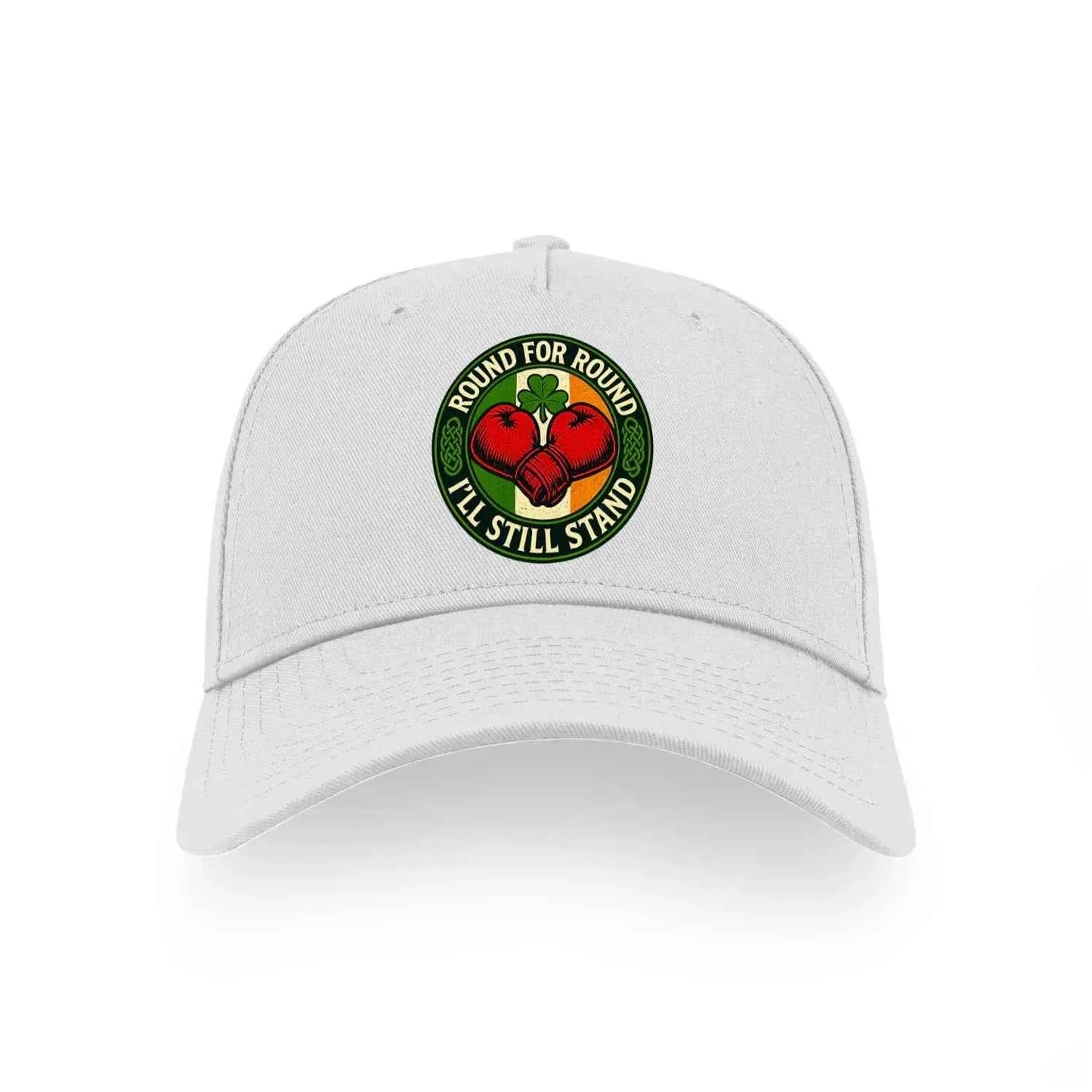 Round for Round Ireland 5 Panel Sports Buckle Cap - Ultimate Round Ireland Sports Cap - - Celtic Wolfwear