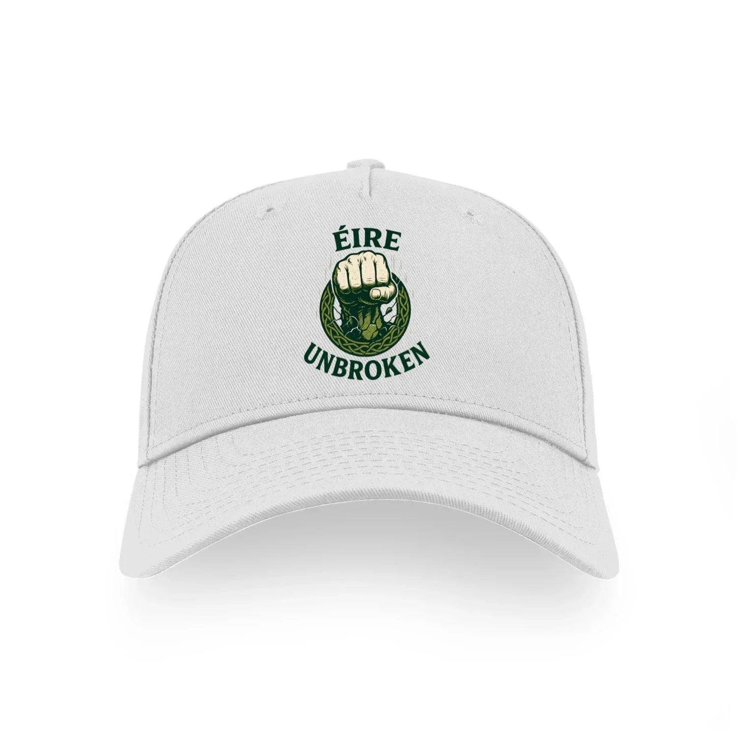 Eire Unbroken Ireland 5 Panel Sports Buckle Cap - Authentic Celtic Caps Ireland - Celtic Wolfwear