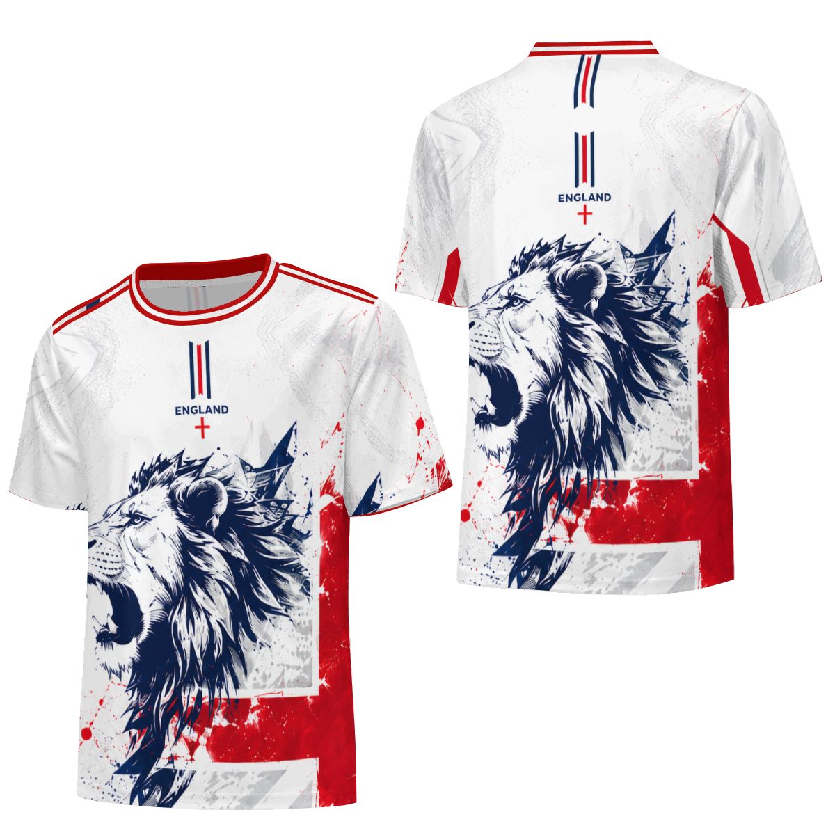 England St. George Cross Jersey Kit with Lion Shorts