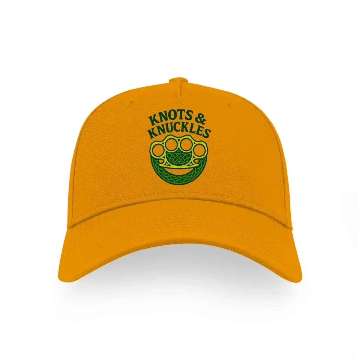 Celtic 5-Panel Cap - Knots and Knuckles, Adjustable Fit - Celtic Wolfwear