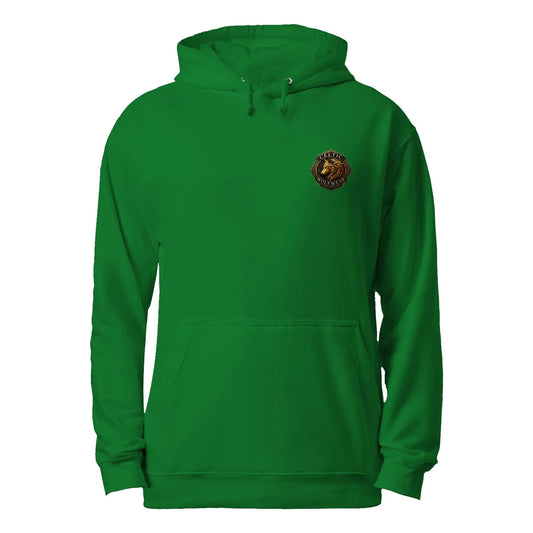 Celtic Hoodie - Kelly Green, Unisex Matchday Streetwear - Celtic Wolfwear