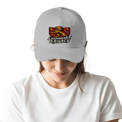 Celtic Lion Baseball Cap - Lionheart Legacy Curved One Size - Celtic Wolfwear