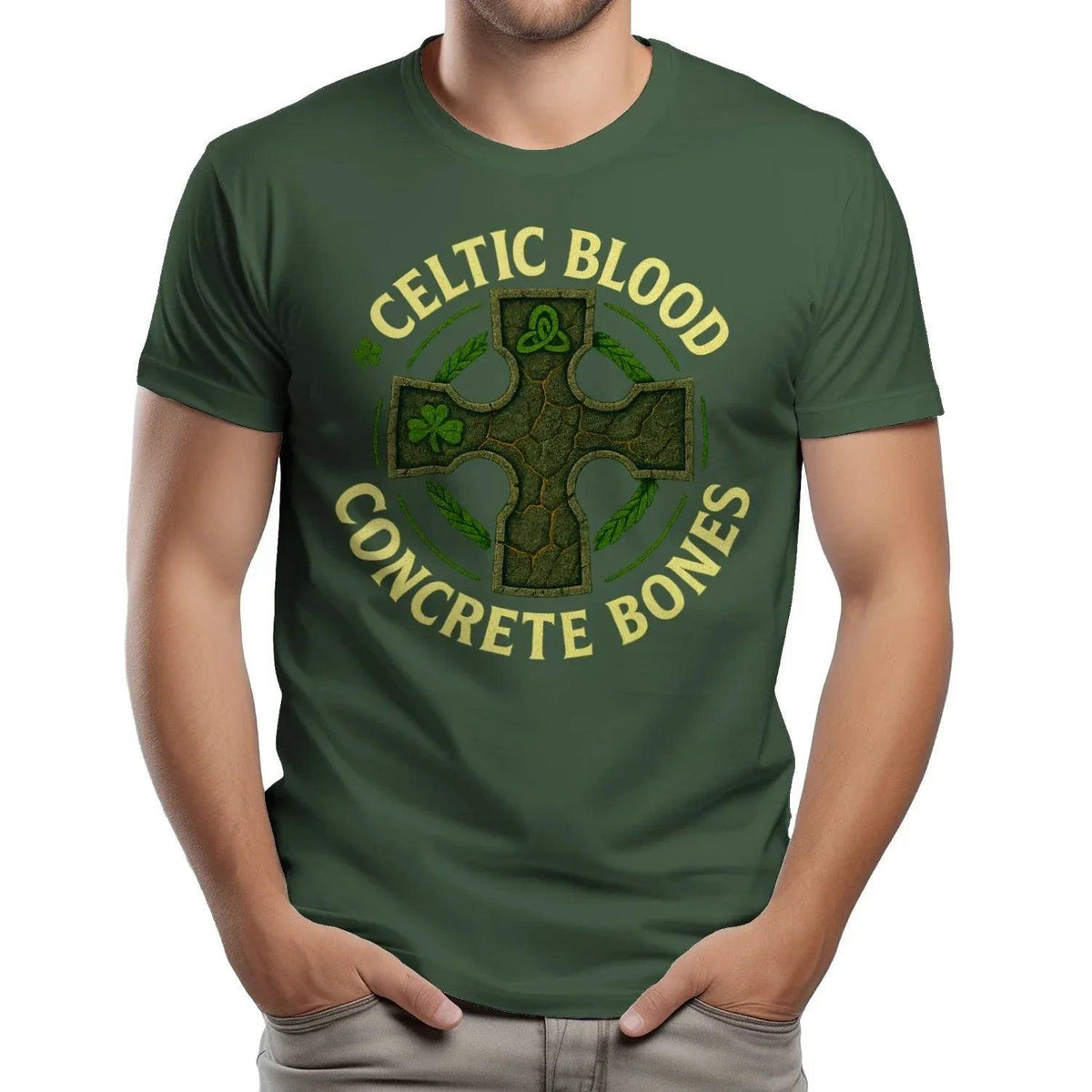 Celtic T-Shirt - Blood Bones, Premium Unisex Streetwear - Celtic Wolfwear