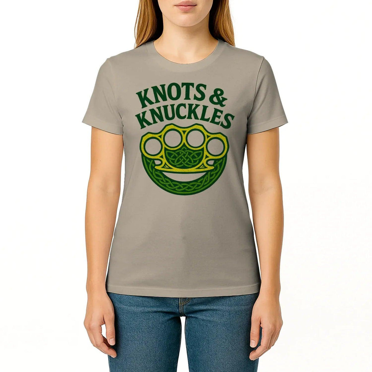 Celtic T-Shirt - Knots and Knuckles No 4 Unisex Streetwear - Celtic Wolfwear