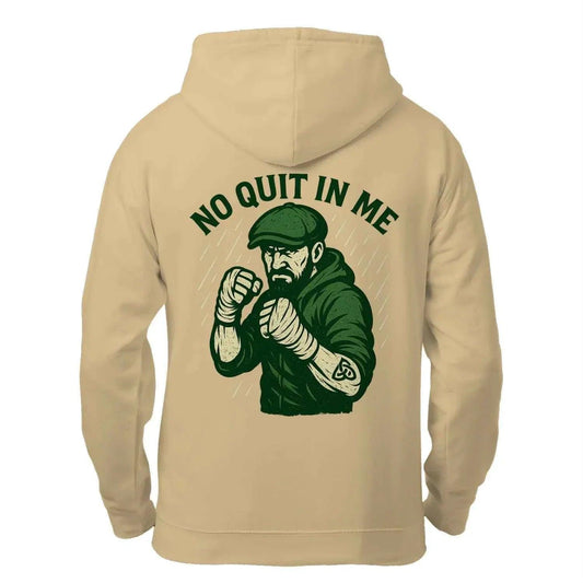 Celtic Wolf Hoodie - No Quit in Me, Heritage Streetwear - Celtic Wolfwear