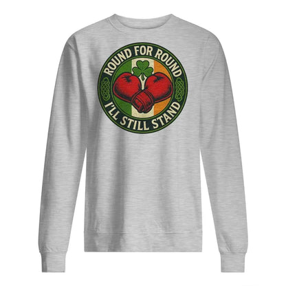 Celtic Wolf Sweatshirt - Round Premium Unisex Streetwear - Celtic Wolfwear