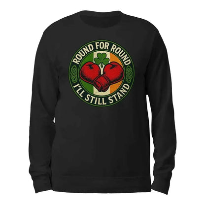 Celtic Wolf Sweatshirt - Round Premium Unisex Streetwear - Celtic Wolfwear
