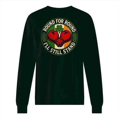 Celtic Wolf Sweatshirt - Round Premium Unisex Streetwear - Celtic Wolfwear
