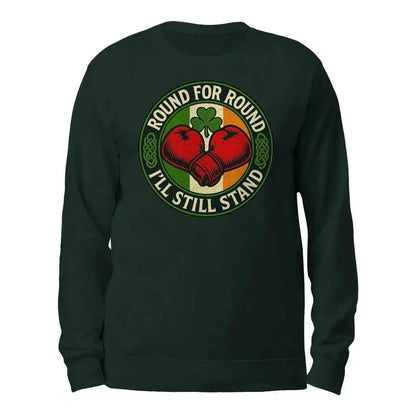 Celtic Wolf Sweatshirt - Round Premium Unisex Streetwear - Celtic Wolfwear