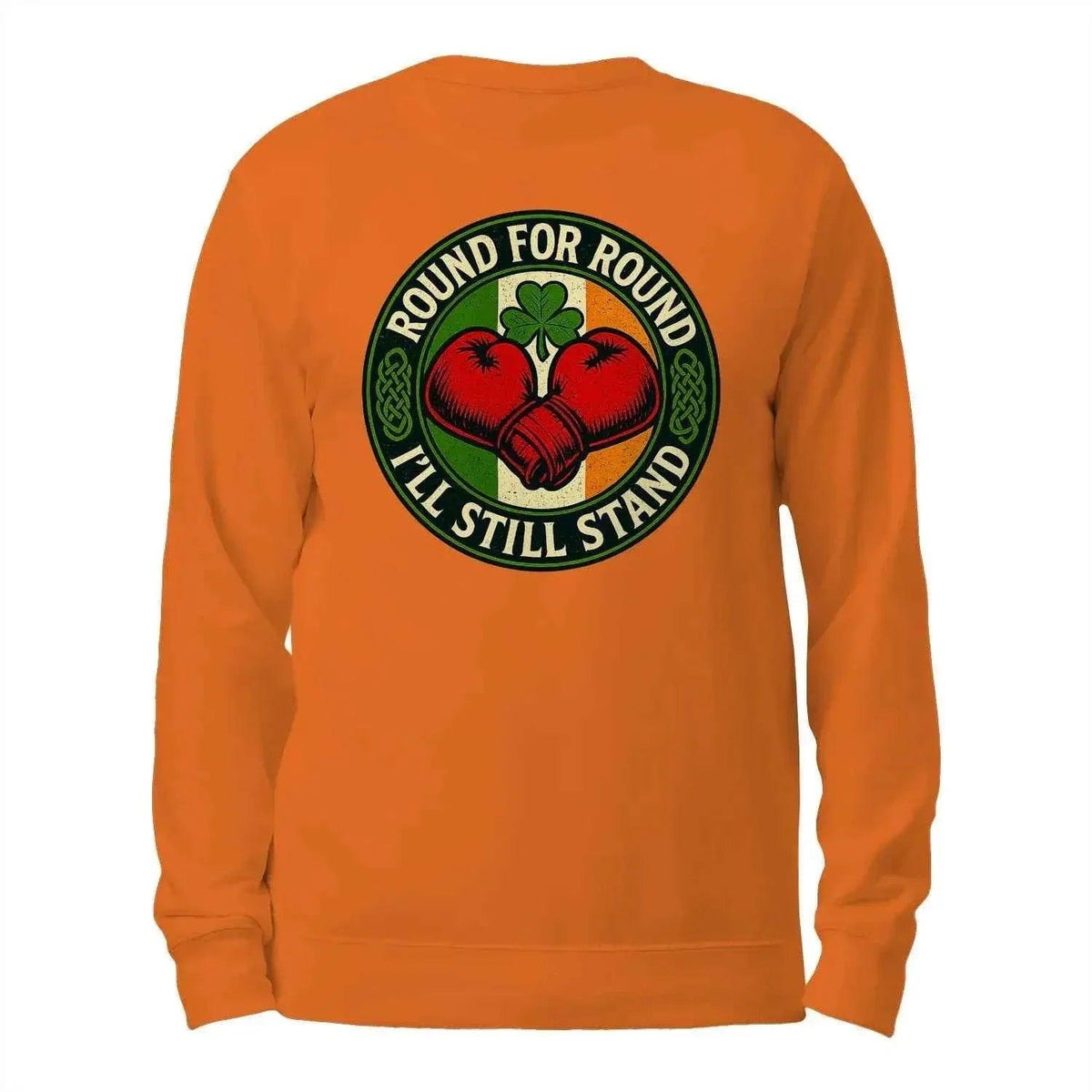 Celtic Wolf Sweatshirt - Round Premium Unisex Streetwear - Celtic Wolfwear