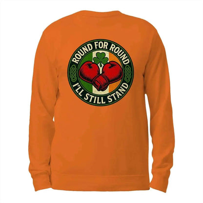 Celtic Wolf Sweatshirt - Round Premium Unisex Streetwear - Celtic Wolfwear