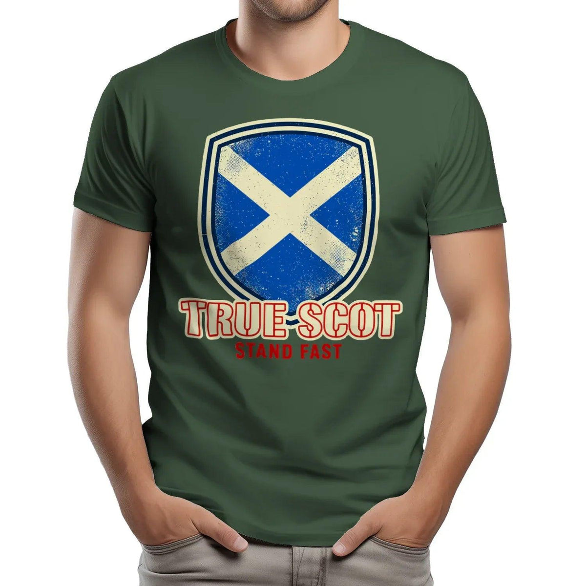 Celtic Wolf T-Shirt - True Scot, Unisex Matchday Wear - Celtic Wolfwear