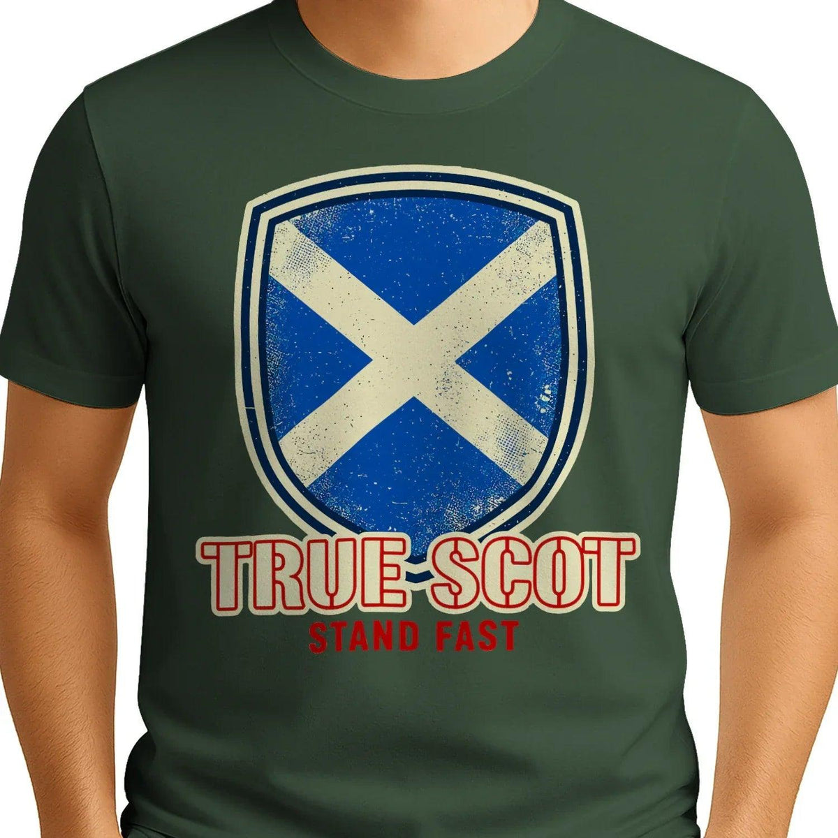 Celtic Wolf T-Shirt - True Scot, Unisex Matchday Wear - Celtic Wolfwear