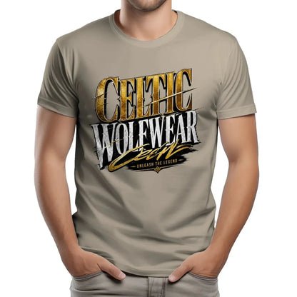 Celtic Wolf T-Shirt - Unleash the Legend Unisex Streetwear - Celtic Wolfwear