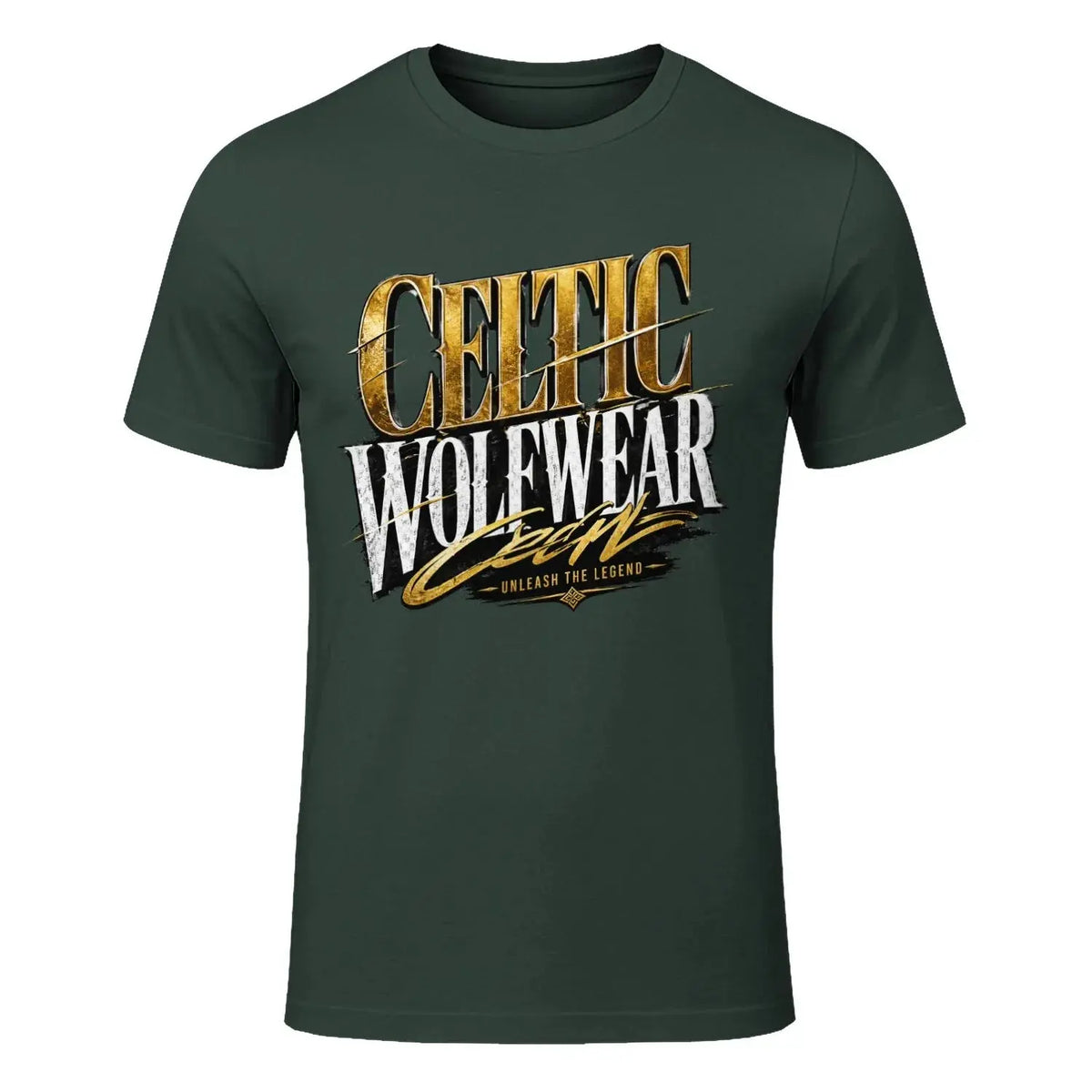 Celtic Wolf T-Shirt - Unleash the Legend Unisex Streetwear - Celtic Wolfwear