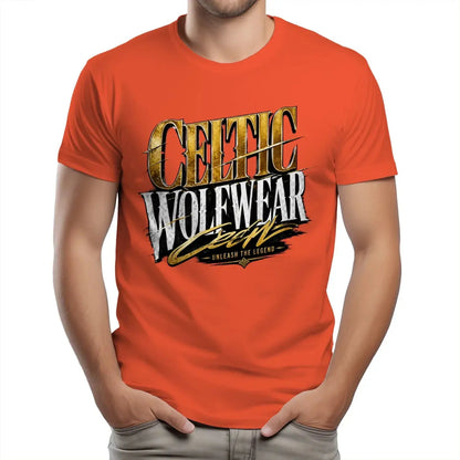 Celtic Wolf T-Shirt - Unleash the Legend Unisex Streetwear - Celtic Wolfwear