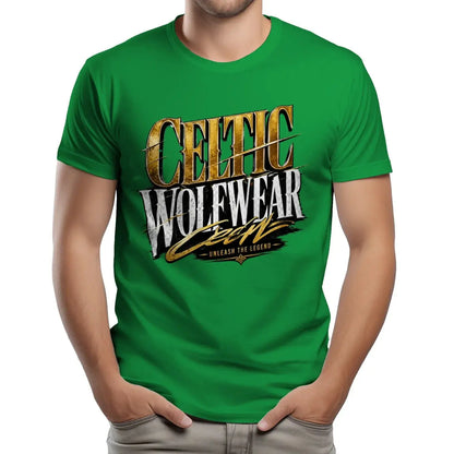 Celtic Wolf T-Shirt - Unleash the Legend Unisex Streetwear - Celtic Wolfwear