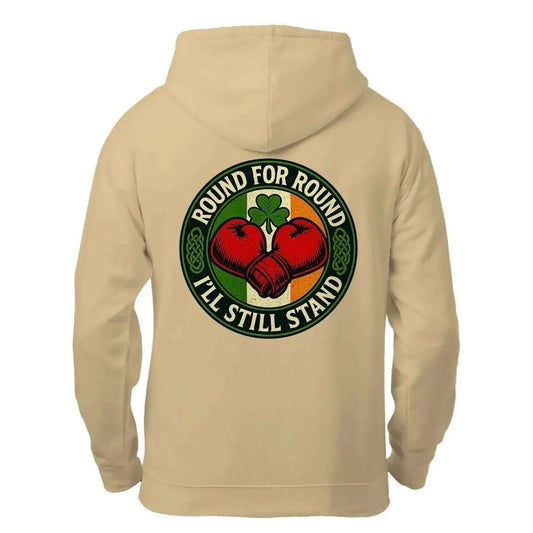 Celtic Wolf Zip Hoodie - Round Premium Unisex Streetwear - Celtic Wolfwear