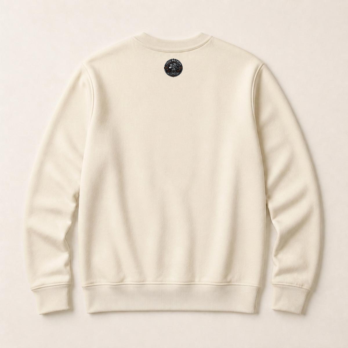 Celtic Wolfwear Men's Heavyweight Crew Neck DTG print Sweatshirt - Celtic Wolfwear