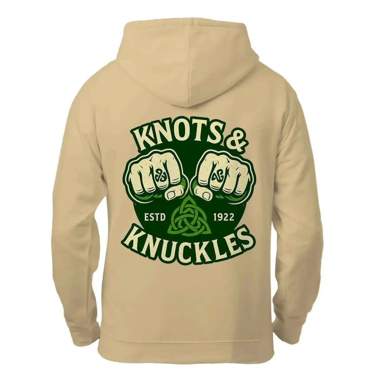 Celtic Zip Hoodie - Knots and Knuckles Heritage Edition 01 - Celtic Wolfwear