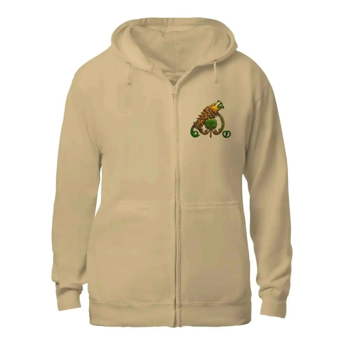Celtic Zip Hoodie - Knots and Knuckles Heritage Edition 01 - Celtic Wolfwear