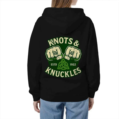Celtic Zip Hoodie - Knots and Knuckles Heritage Edition 01 - Celtic Wolfwear